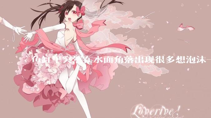 鱼缸里突然在水面角落出现很多想泡沫一样的气泡是怎么回事？