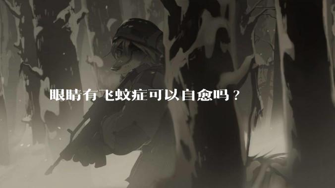 眼睛有飞蚊症可以自愈吗?