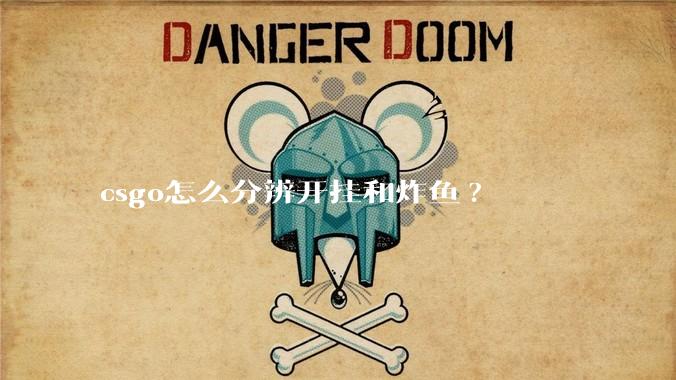csgo怎么分辨开挂和炸鱼?